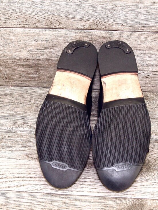 Allen Edmonds WOODSTOCK Loafer 11.5 B Narrow Black/Brown * add $15 new Trees main image 4